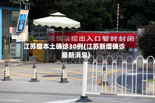 江苏增本土确诊30例(江苏新增确诊最新消息)-第3张图片