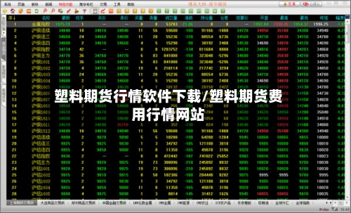 塑料期货行情软件下载/塑料期货费用行情网站-第1张图片