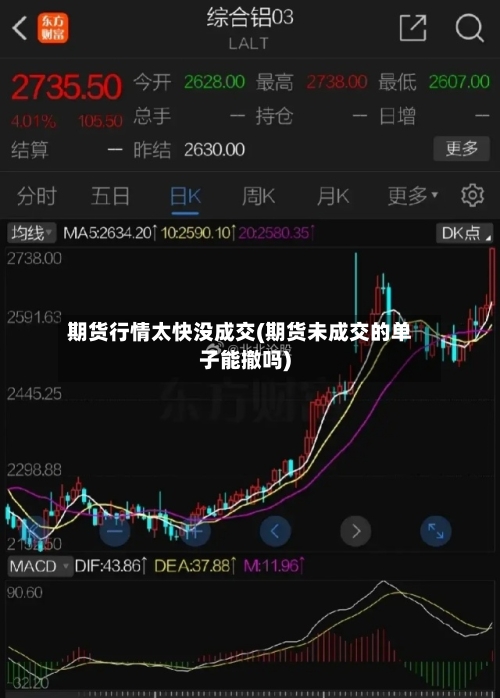 期货行情太快没成交(期货未成交的单子能撤吗)-第1张图片