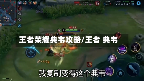王者荣耀典韦攻略/王者 典韦-第1张图片