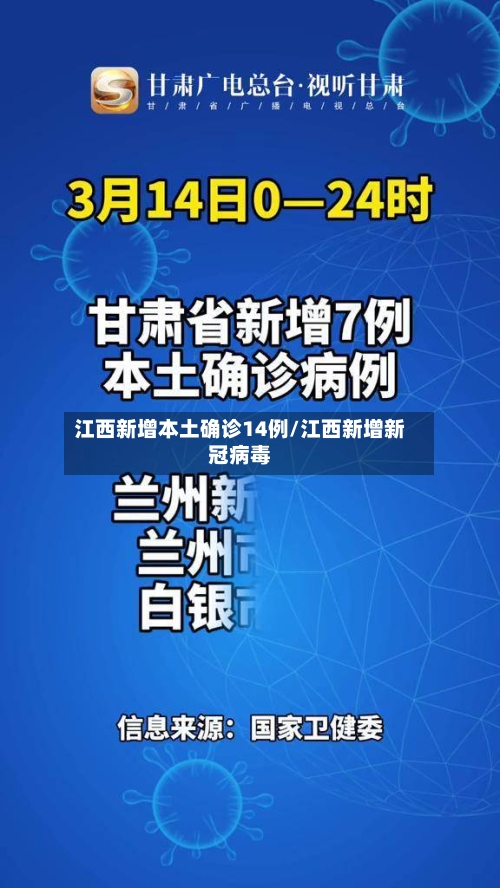 江西新增本土确诊14例/江西新增新冠病毒-第1张图片