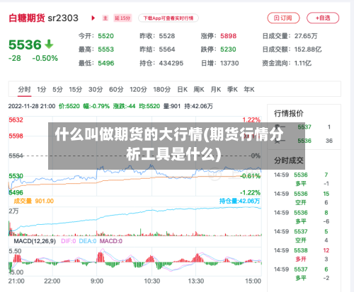 什么叫做期货的大行情(期货行情分析工具是什么)-第1张图片