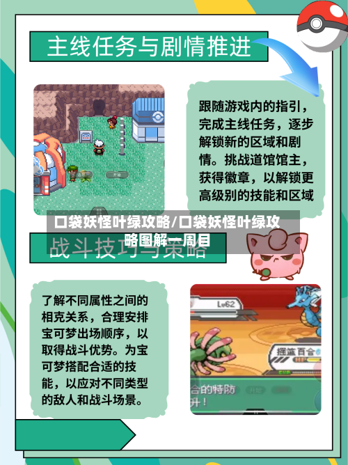 口袋妖怪叶绿攻略/口袋妖怪叶绿攻略图解一周目-第1张图片