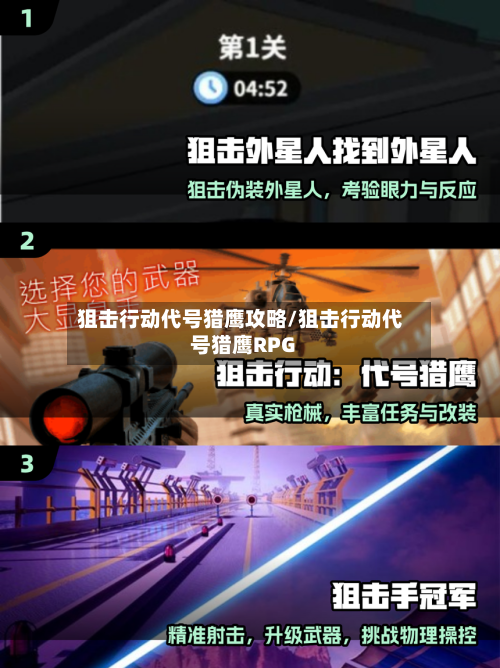 狙击行动代号猎鹰攻略/狙击行动代号猎鹰RPG-第1张图片