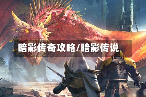 暗影传奇攻略/暗影传说-第1张图片