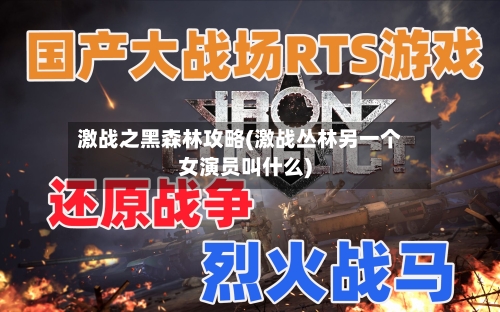 激战之黑森林攻略(激战丛林另一个女演员叫什么)-第1张图片