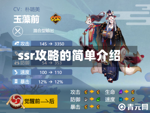 ssr攻略的简单介绍-第1张图片