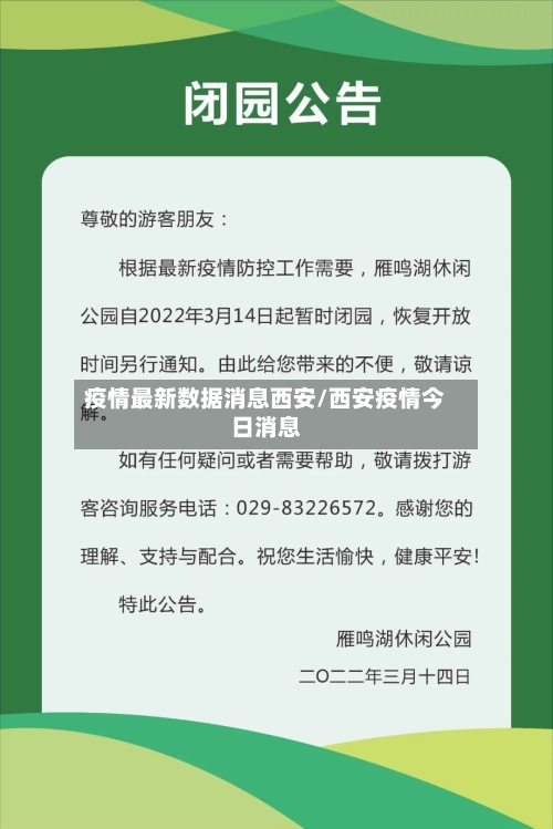 疫情最新数据消息西安/西安疫情今日消息-第2张图片