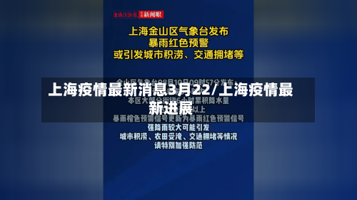 上海疫情最新消息3月22/上海疫情最新进展-第2张图片