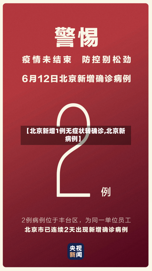 【北京新增1例无症状转确诊,北京新病例】-第1张图片