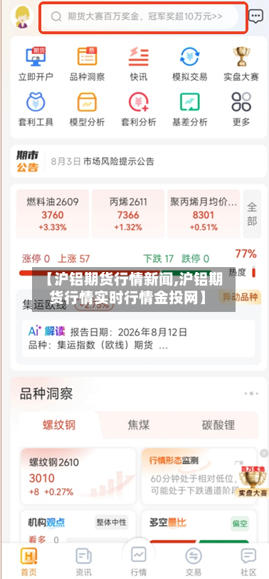 【沪铝期货行情新闻,沪铝期货行情实时行情金投网】