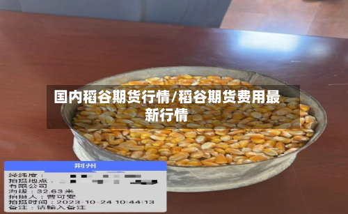 国内稻谷期货行情/稻谷期货费用最新行情-第1张图片