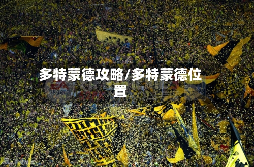 多特蒙德攻略/多特蒙德位置-第1张图片