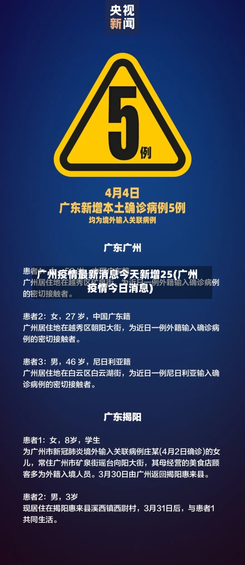 广州疫情最新消息今天新增25(广州疫情今日消息)-第1张图片