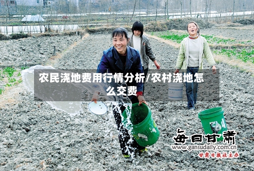 农民浇地费用行情分析/农村浇地怎么交费-第1张图片