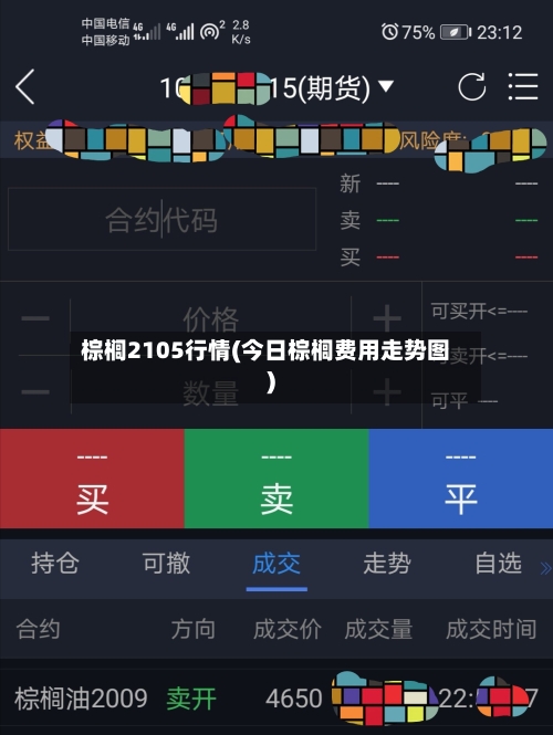 棕榈2105行情(今日棕榈费用走势图)-第1张图片