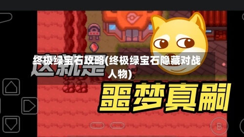 终极绿宝石攻略(终极绿宝石隐藏对战人物)-第2张图片