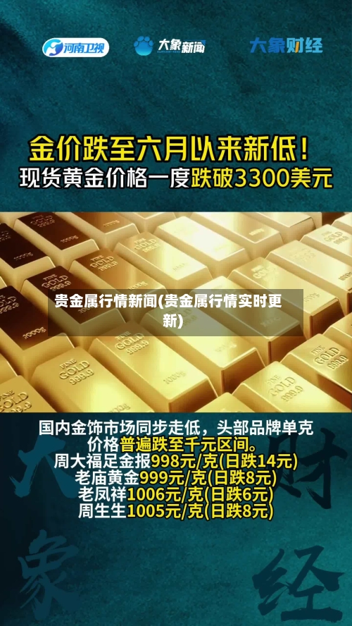 贵金属行情新闻(贵金属行情实时更新)-第2张图片