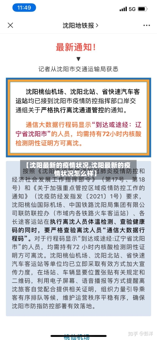 【沈阳最新的疫情状况,沈阳最新的疫情状况怎么样】