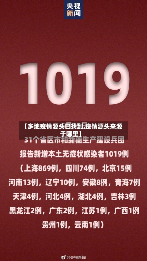 【多地疫情源头已找到,疫情源头来源于哪里】