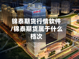锦泰期货行情软件/锦泰期货属于什么档次