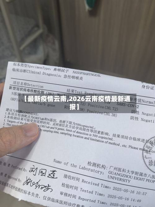【最新疫情云南,2026云南疫情最新通报】-第2张图片