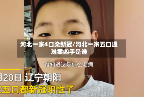 河北一家4口染新冠/河北一家五口遇难案凶手是谁-第2张图片