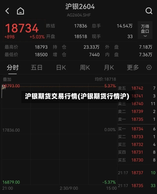 沪银期货交易行情(沪银期货行情沪)-第1张图片