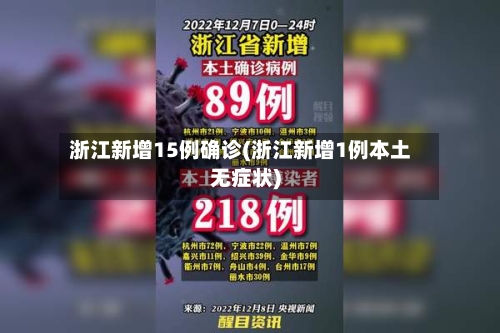 浙江新增15例确诊(浙江新增1例本土无症状)-第1张图片