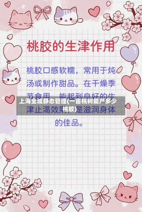 上海全域静态管理(一亩桃树能产多少桃胶)-第1张图片