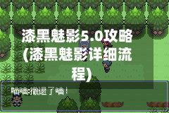 漆黑魅影5.0攻略(漆黑魅影详细流程)-第1张图片