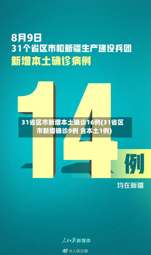 31省区市新增本土确诊16例(31省区市新增确诊9例 含本土1例)-第1张图片