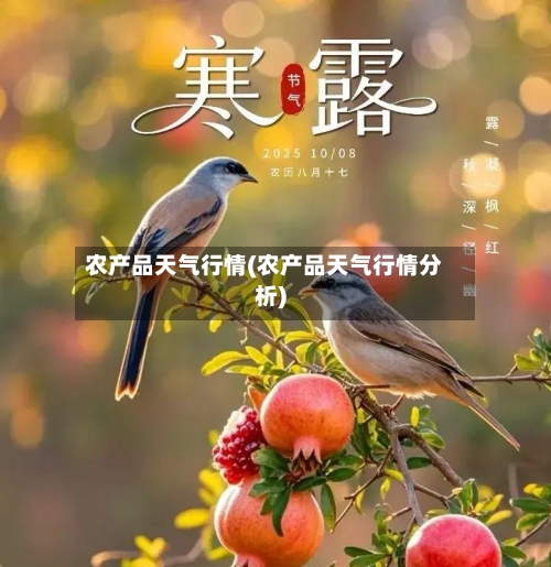 农产品天气行情(农产品天气行情分析)-第1张图片