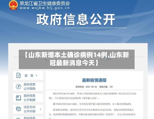 【山东新增本土确诊病例14例,山东新冠最新消息今天】-第3张图片