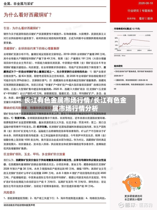 长江有色金属市场行情/长江有色金属市场行情分析