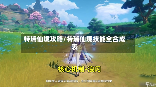 特瑞仙境攻略/特瑞仙境技能全合成表-第3张图片