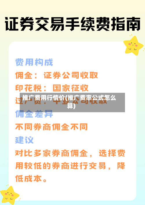 推广费用行情价(推广费率公式怎么算)-第3张图片