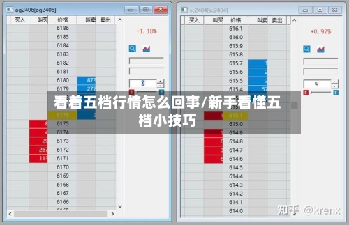 看着五档行情怎么回事/新手看懂五档小技巧-第2张图片