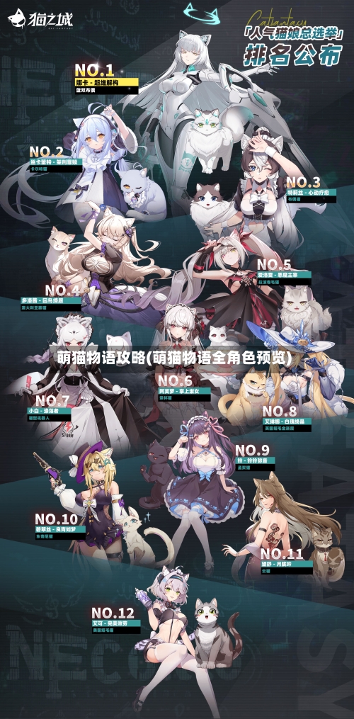 萌猫物语攻略(萌猫物语全角色预览)-第1张图片
