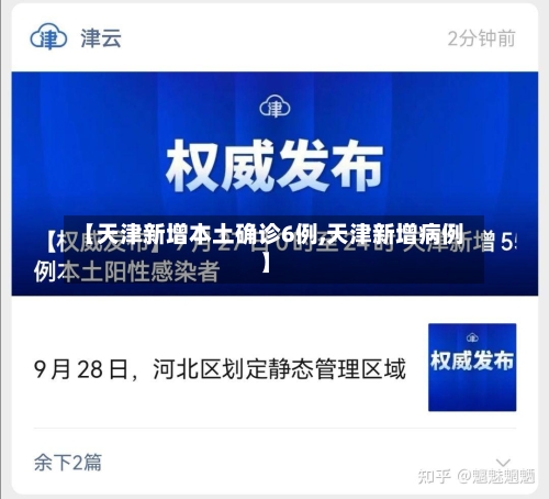 【天津新增本土确诊6例,天津新增病例】-第2张图片