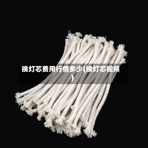 换灯芯费用行情多少(换灯芯视频)-第1张图片