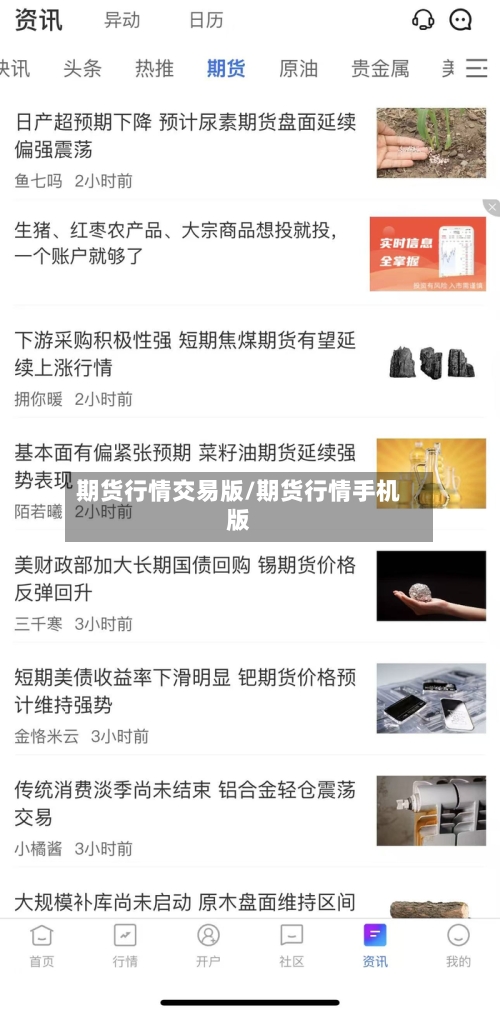期货行情交易版/期货行情手机版-第3张图片