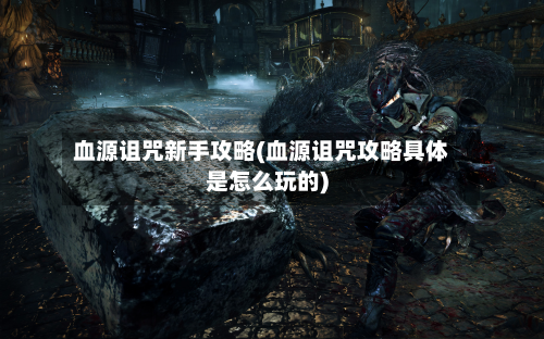 血源诅咒新手攻略(血源诅咒攻略具体是怎么玩的)-第1张图片