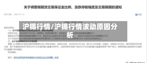 沪锡行情/沪锡行情波动原因分析-第1张图片