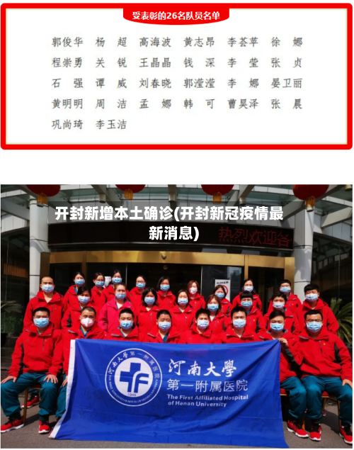 开封新增本土确诊(开封新冠疫情最新消息)-第1张图片