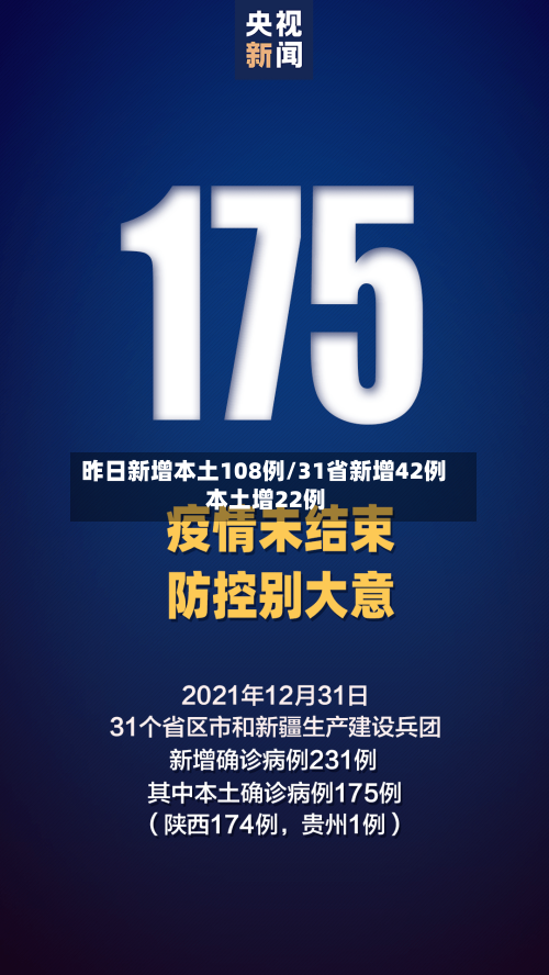 昨日新增本土108例/31省新增42例 本土增22例-第1张图片