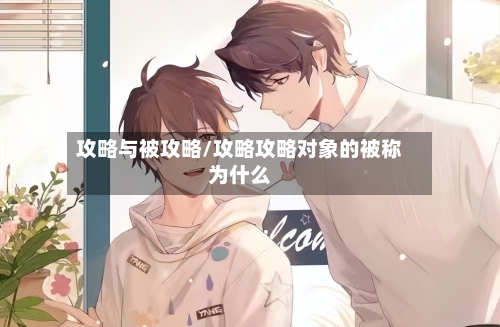 攻略与被攻略/攻略攻略对象的被称为什么-第1张图片