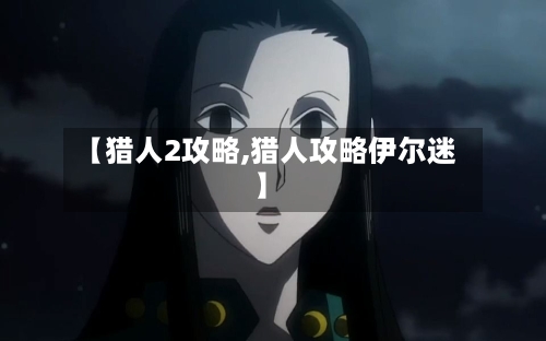 【猎人2攻略,猎人攻略伊尔迷】-第1张图片