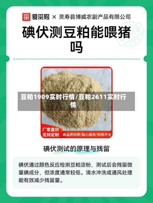 豆粕1909实时行情/豆粕2611实时行情-第1张图片