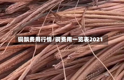 铜飘费用行情/铜费用一览表2021-第1张图片